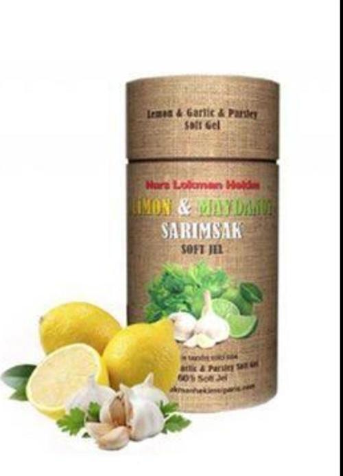 Maydanoz Limon Sarımsak 60 Lı Jel Kapsül