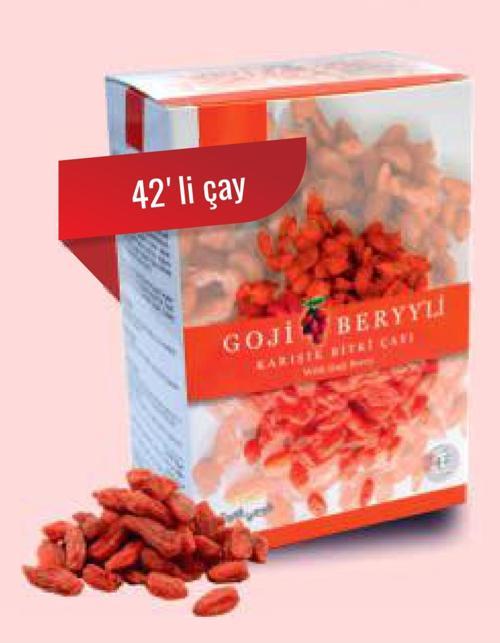 Goji Beryy Bitkisel Karışımlı Karşıtı Çay