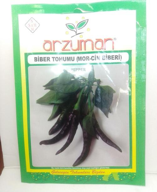 Mor Cin Biberi Tohumu