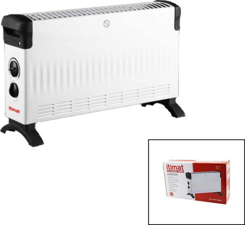 İTİMAT CH-2020UM KÜÇÜK BOY KONVEKTÖR ISITICI - SOBA ELEKTRİKLİ TURBO ISITMA 3-KADEME ISI AYARLI TERMOSTAT=750-1250-2000W (5060)