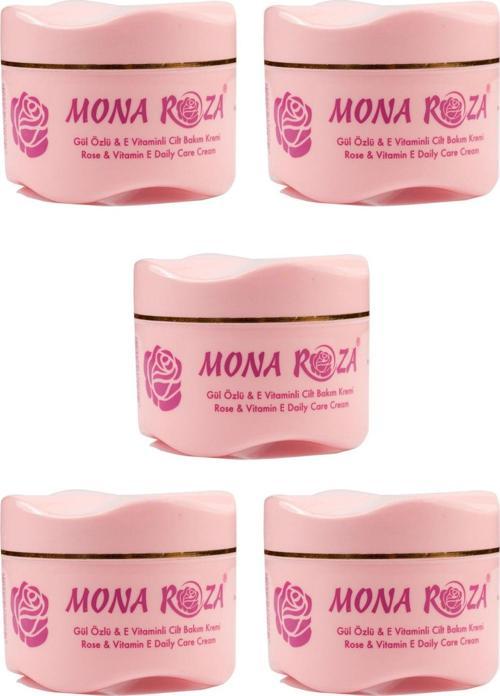 E Vitaminli & Gül Özlü Efsane Krem 5'lı Set (250 Ml X 5 Adet)