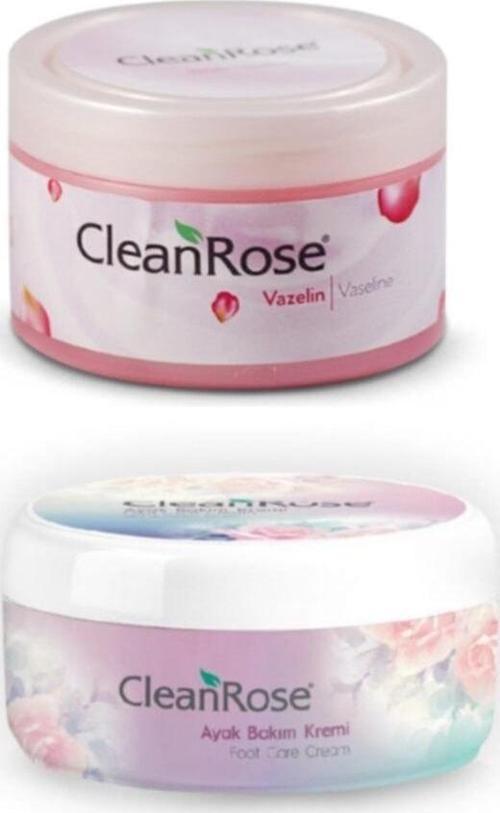 Unisex Gül Özlü Vazelin 90 ml Ayak Bakım Kremi 125 ml (ISPARTAMDAN)