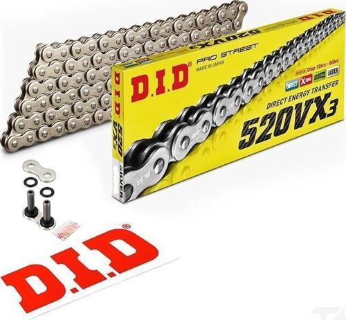 520-110Vx3 1992-2004 Aprilia Pegaso 650 Uyumlu Zincir Vx3 Xring Silver