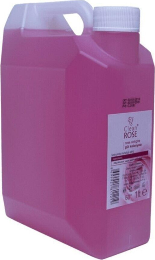 Cleanrose Kalıcı Gül Kolonya 1000 Ml
