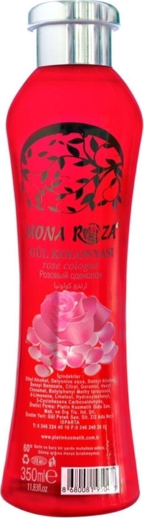 Mona Gül Kolonyası 350 Ml Mis Kokulu Isparta