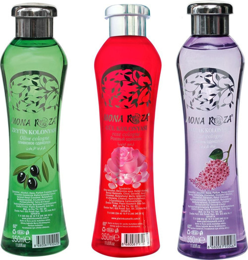 Efsane Kolonyalar Seti 3'lü Set 3 (350 ML -3 ADET)
