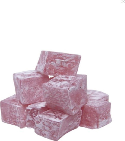 Güllü Çifte Kavrulmuş Kuş Lokumu (500 gr)