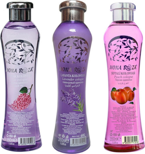 Efsane Kolonyalar Seti 3'lü Set 7 350 ml 3 Adet