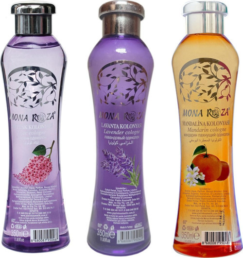 Efsane Kolonyalar Seti 3'lü Set 8 (350 Ml -3 Adet)