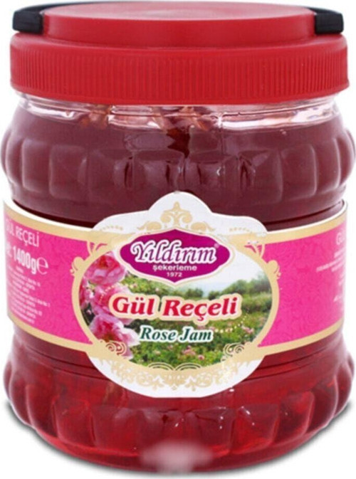 Kırmızı Renkli Gül Reçeli Pvc Kav 1400 Gr - Irta