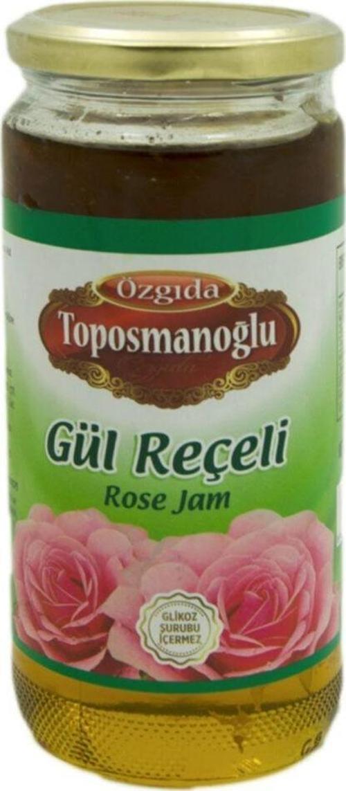 Glikozsuz Doğal Gül Reçeli (300 Gr)