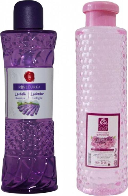 Roseturka Isparta Kolonya Seti (370 ML GÜL-370 ML LAVANTA)