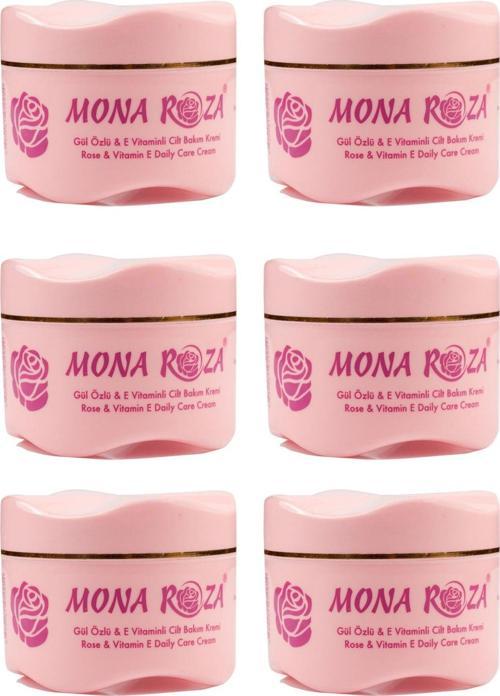E Vitaminli & Gül Özlü Efsane Krem 6'lı Set (250 Ml X 6 Adet)