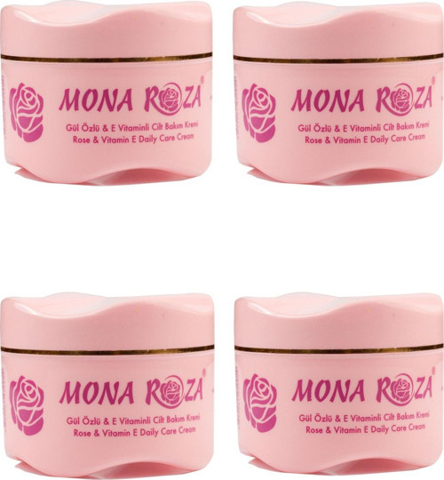 E Vitaminli & Gül Özlü Efsane Krem 4'lü Set (250 Ml X 4 Adet)