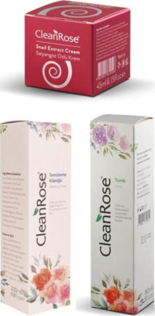 Sıkılaştırıcı Tonik 150 ml Temizleme Köpüğü 200ml Salyangoz Özlü Krem 45ml (ISPARTAMDAN)