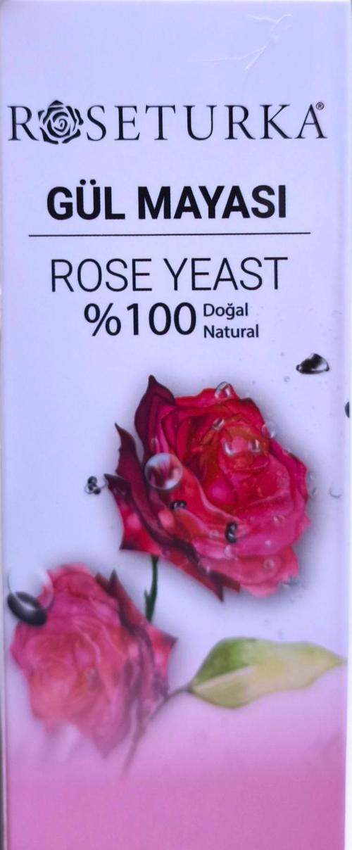 %100 Doğal Gül Mayası Sprey Cam Ambalaj 100 ml