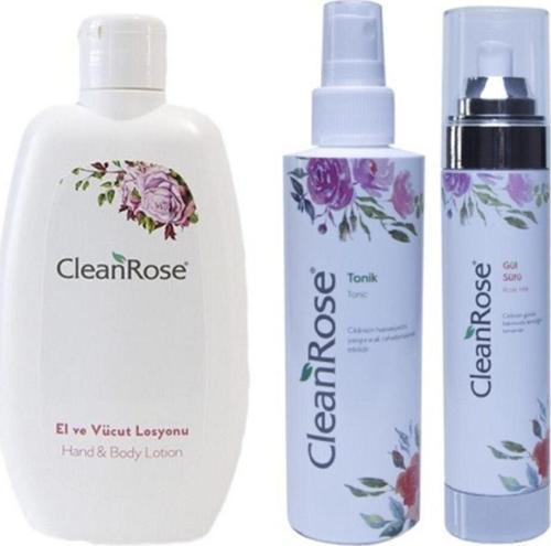 Unisex El Vüvut Losyonu 200 ml  Doğal Gül Sütü 200 ml Sıkılaştırıcı Tonik 150 ml