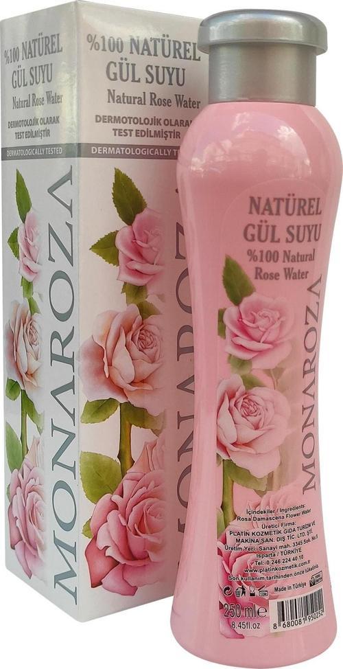 %100 DOĞAL GÜL SUYU