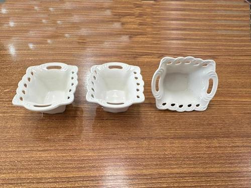 Cooker Dikdörtgen Model Porselen Reçellik 3'lü