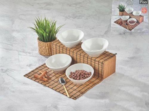 Cooker CKR3588 Porselen Kase Seti 14 cm 4'lü