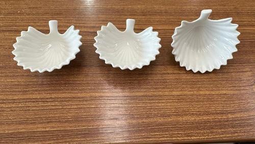 Cooker CKR3623 Yaprak Desenli Porselen Reçellik 3'lü