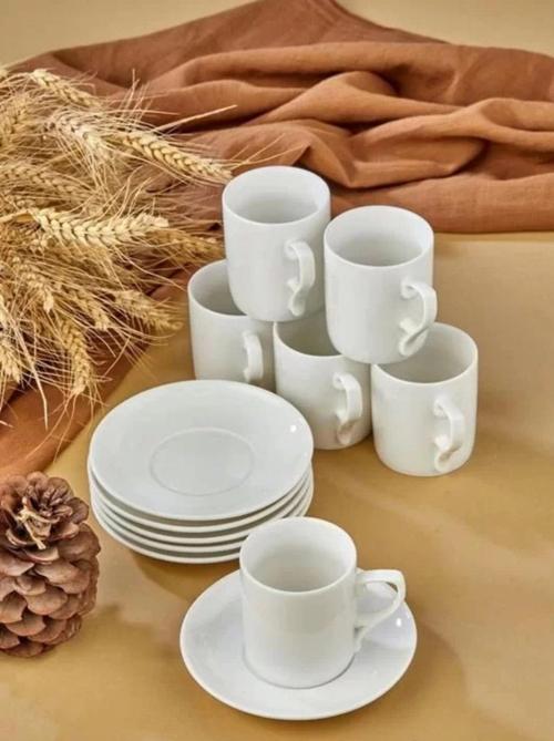 Cooker CKR3298 Porselen Kahve Fincan Takımı 6'lı