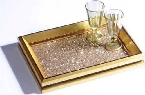 Gold Sunum Tepsisi 20x28 cm