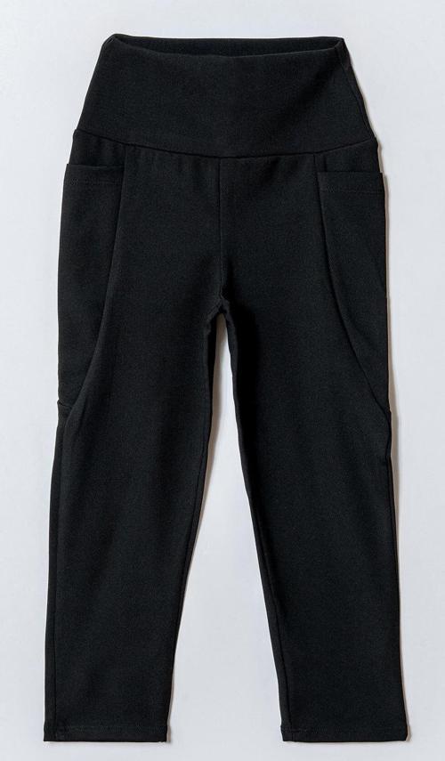 Cep Deteylı Kız Çocuk Sporcu Tayt