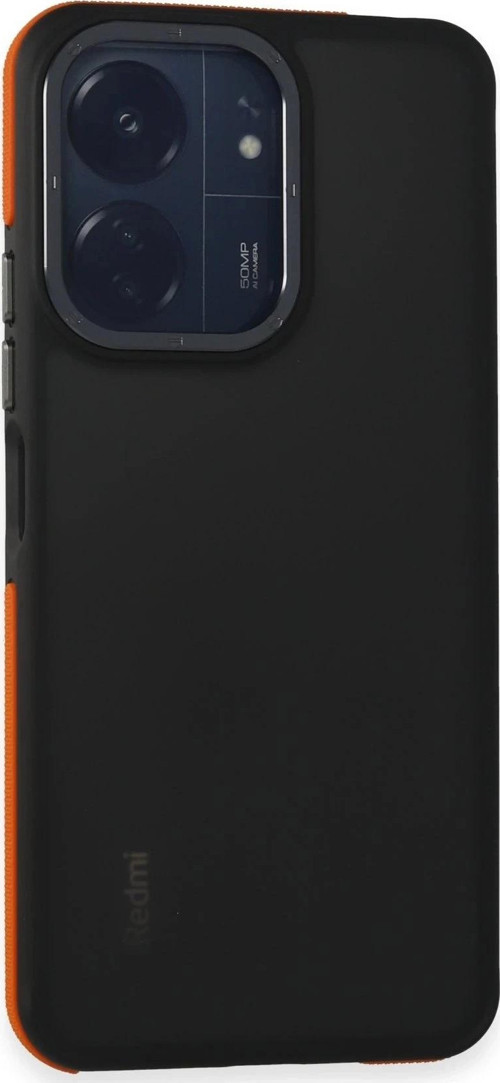 Xiaomi Redmi 13C Harvel Kapak - Turuncu-(5796)