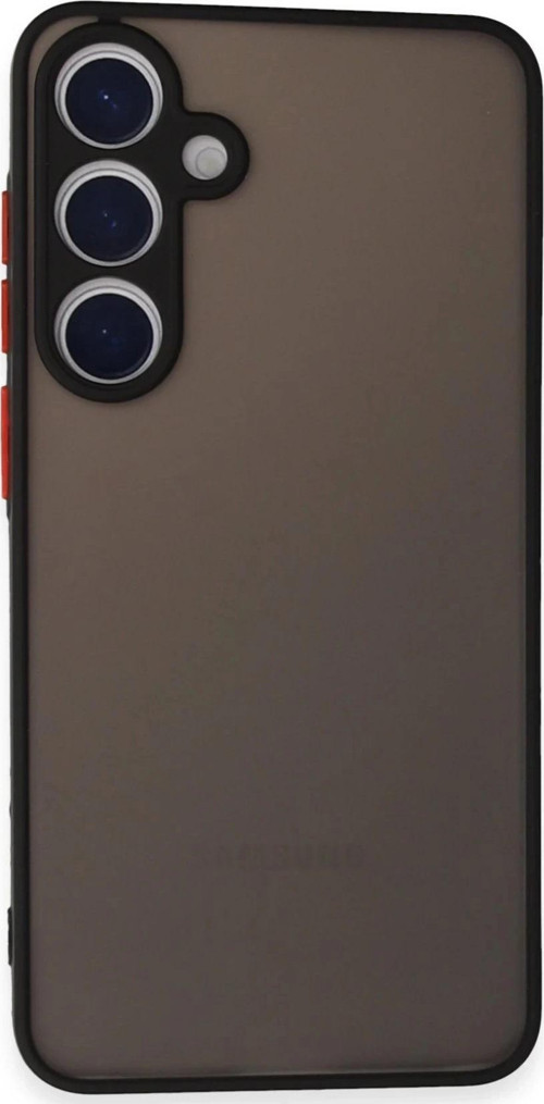 Samsung Galaxy S24 Kılıf Montreal Silikon Kapak - Siyah-(5796)