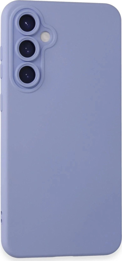 Samsung Galaxy S24 Kılıf Nano içi Kadife Silikon - Lila-(5796)
