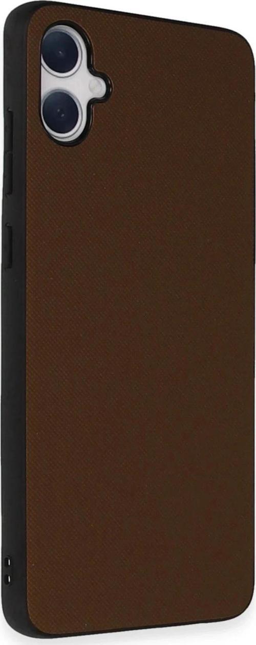 Samsung Galaxy A05 Kılıf Taft Kapak - Kahverengi-(5796)