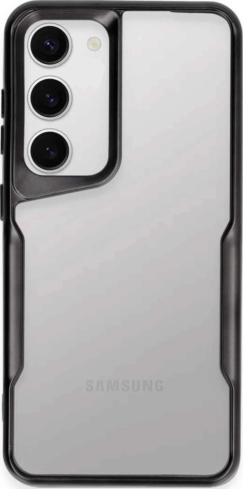 Samsung Galaxy S23 Kılıf Boyi Silikon Kapak - Siyah-(5796)