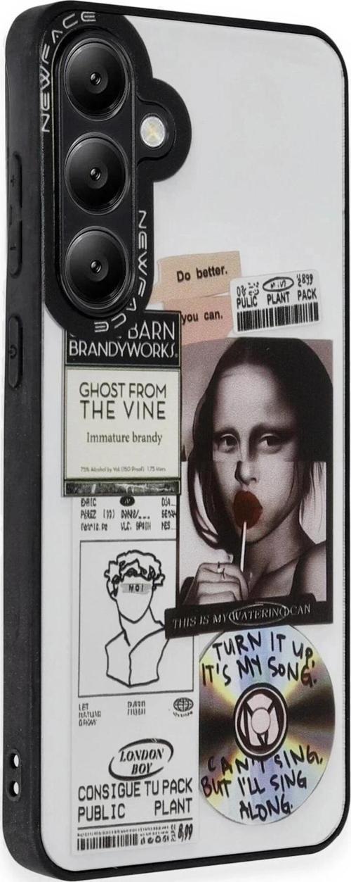 Samsung Galaxy S24 Plus Kılıf Mirror Desenli Kapak - Mirror - 2-(5796)