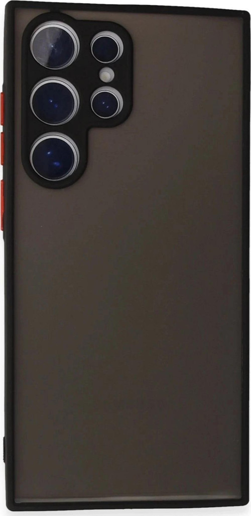 Samsung Galaxy S24 Ultra Kılıf Montreal Silikon Kapak - Siyah-(5796)