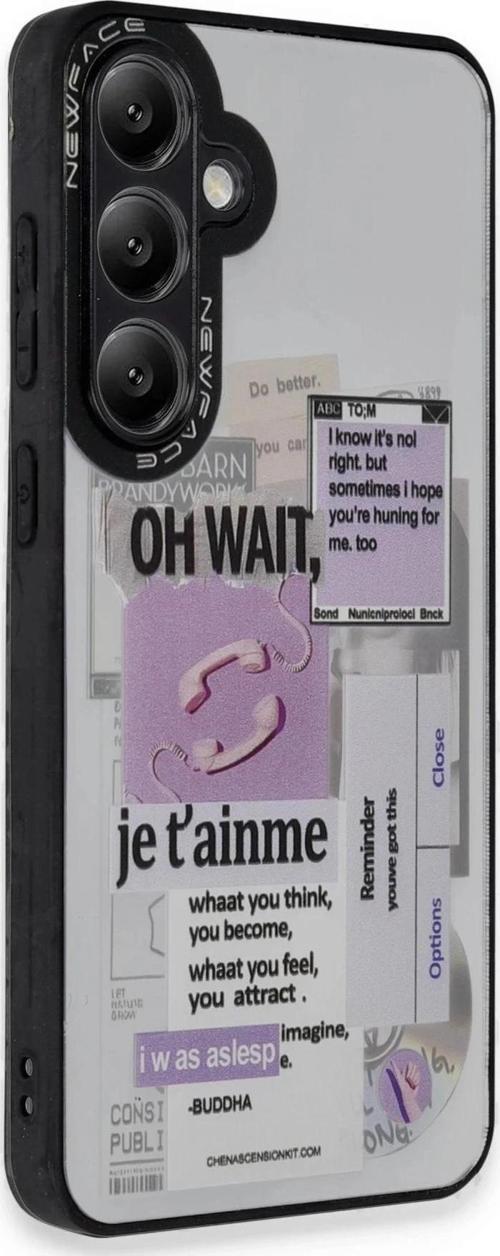 Samsung Galaxy S24 Plus Kılıf Mirror Desenli Kapak - Mirror - 4-(5796)