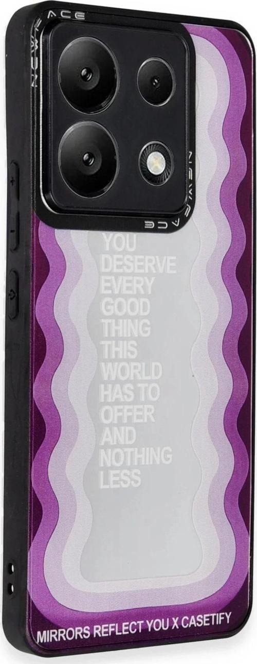 Xiaomi Redmi Note 13 Pro 5G Kılıf Mirror Desenli Kapak - Mirror - 5-(5796)