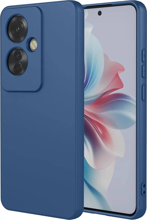 Oppo Reno 11F Kılıf First Silikon - Lacivert-(5796)