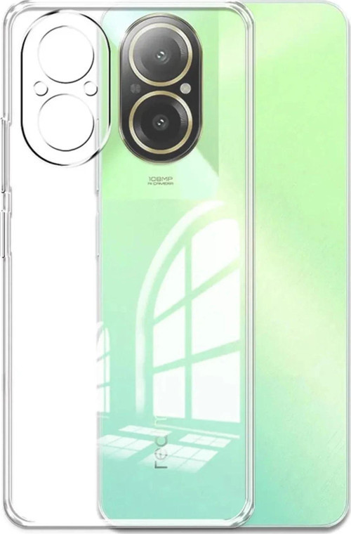 Realme 12 Lite Kılıf Lüx Şeffaf Silikon-(5796)