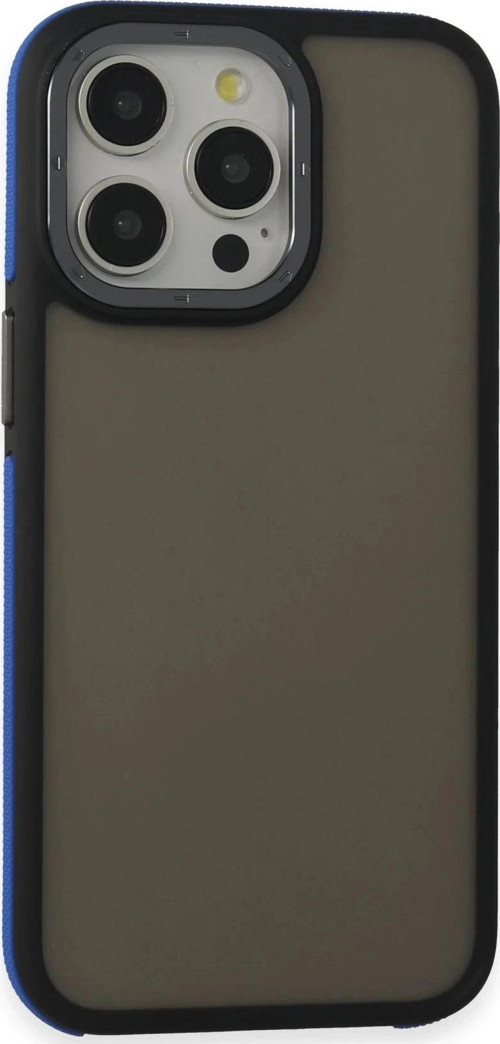 iPhone 15 Pro Harvel Kapak - Lacivert-(5796)