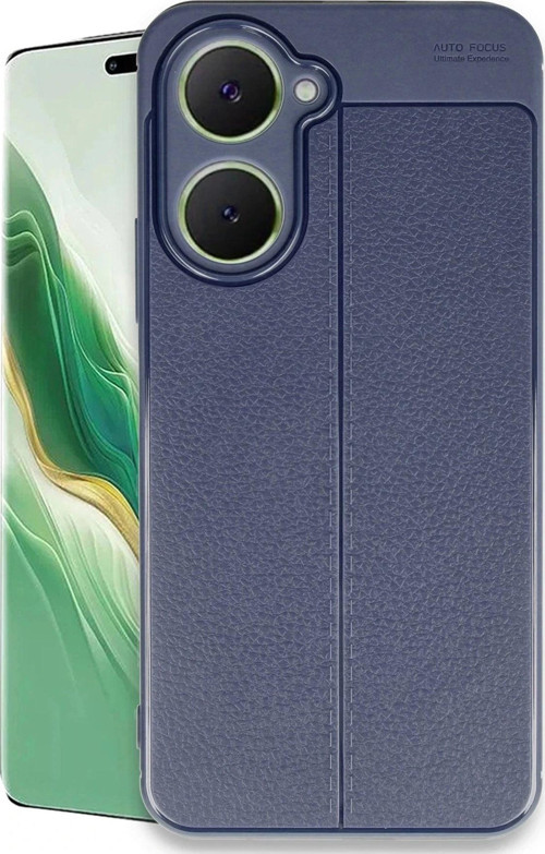 Vivo Y18 Kılıf Auto Focus Kapak - Lacivert-(5796)