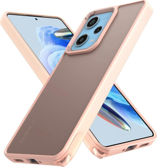 Xiaomi Redmi 13 4G Kılıf Elegant Kapak - Pudra-(5796)