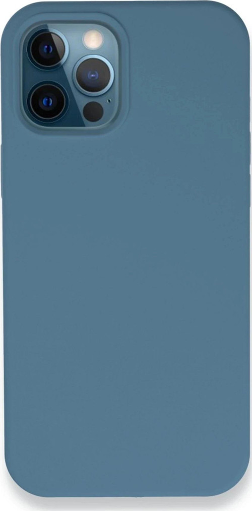 iPhone 12 Pro Kılıf Lansman Legant Silikon - Açık Mavi-(5796)