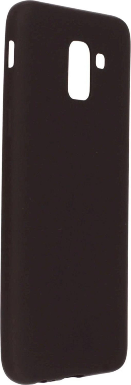Samsung Galaxy J6 Kılıf First Silikon - Siyah-(5796)