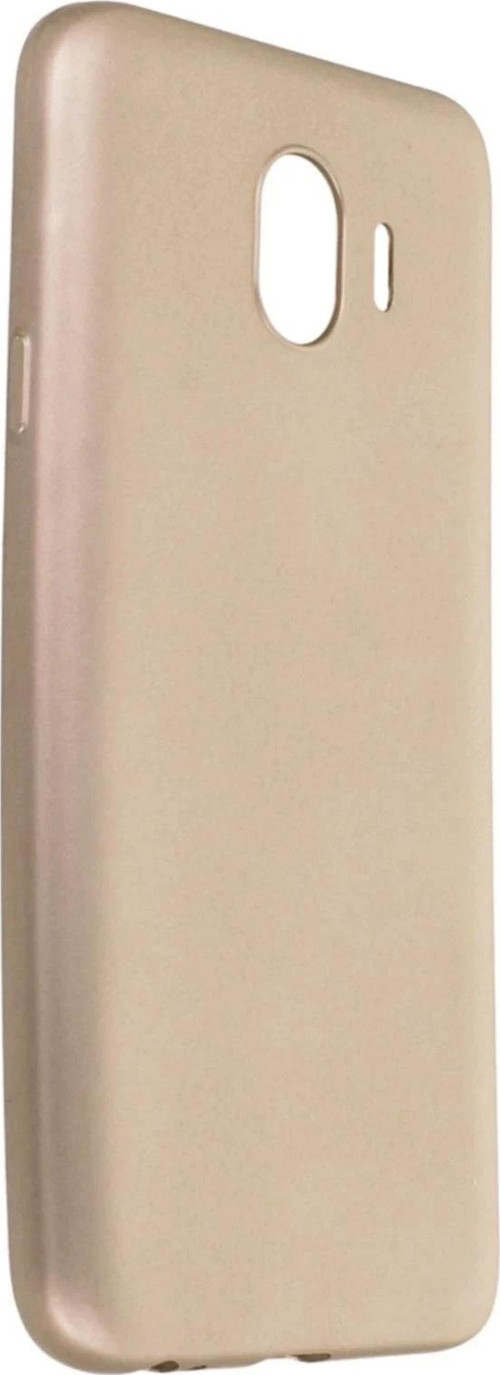 Samsung Galaxy J4 Kılıf First Silikon - Gold-(5796)