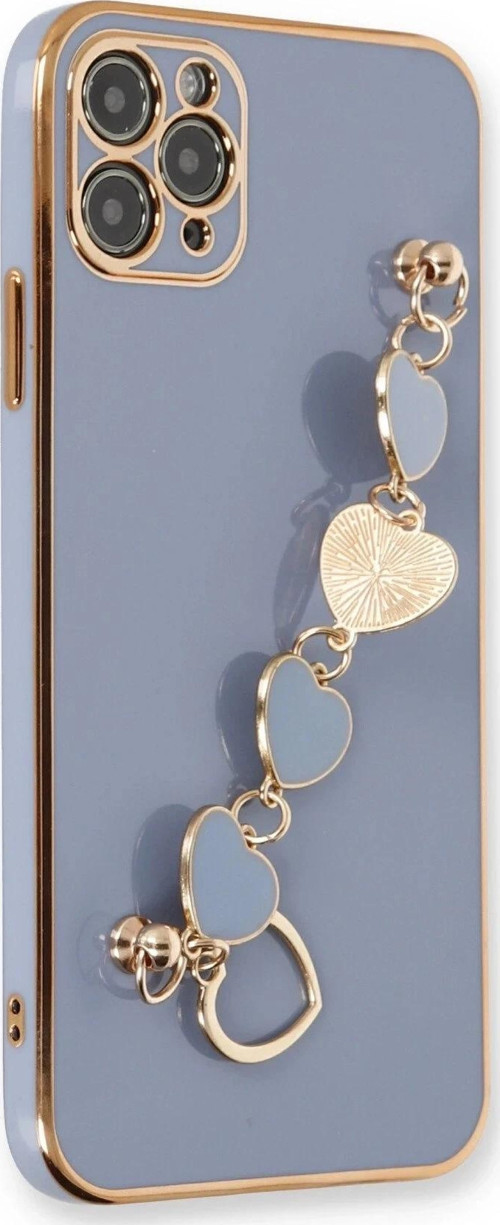 iPhone 11 Pro Kılıf Esila Silikon - Gri-(5796)