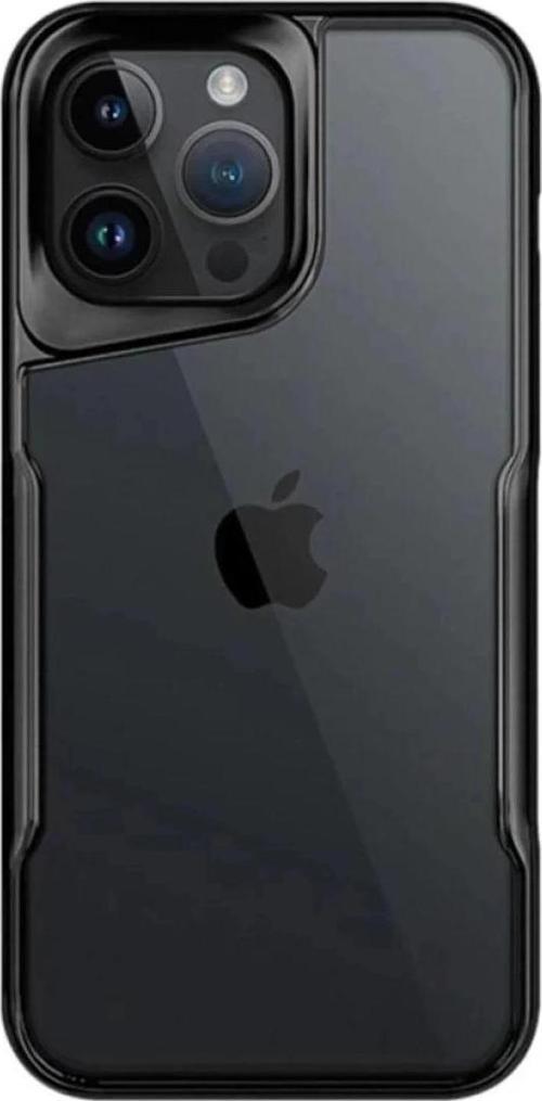 iPhone 16 Pro Max Kılıf Boyi Silikon Kapak - Siyah-(5796)
