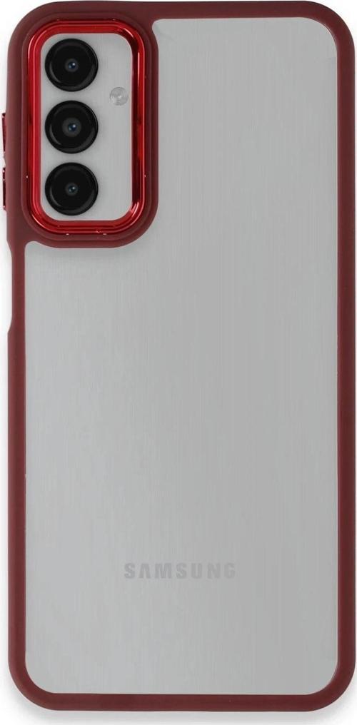 Samsung Galaxy A14 4G Kılıf Dora Kapak - Kırmızı-(5796)