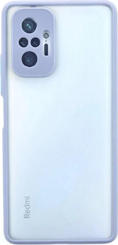 Xiaomi Redmi Note 10 Pro Kılıf Montreal Silikon Kapak - Gri-(5796)