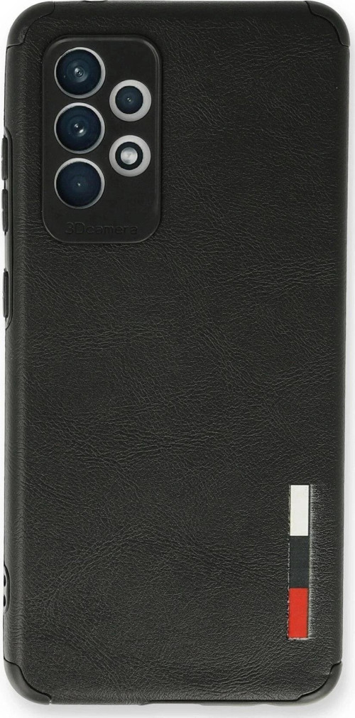 Samsung Galaxy A33 5G Kılıf Loop Deri Silikon - Siyah-(5796)